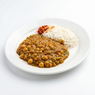 Chana Masala with Basmati Rice
